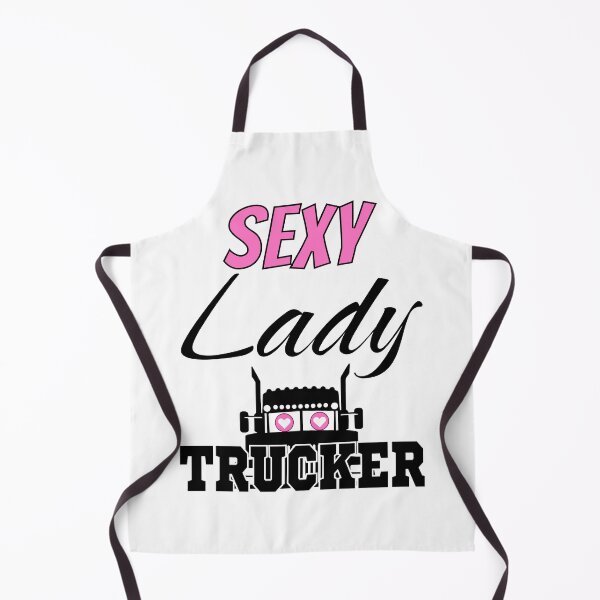 Item preview, Sexy Lady Trucker designed and sold by DrewonDesigns.