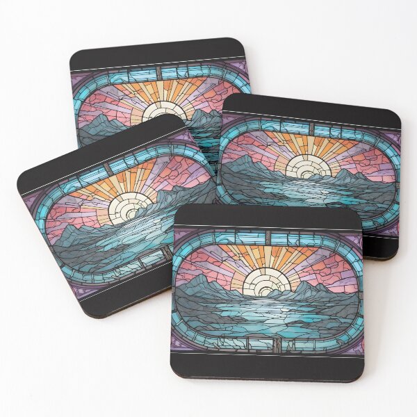 Item preview, Stained glass Sunrise designed and sold by Dosiak85.