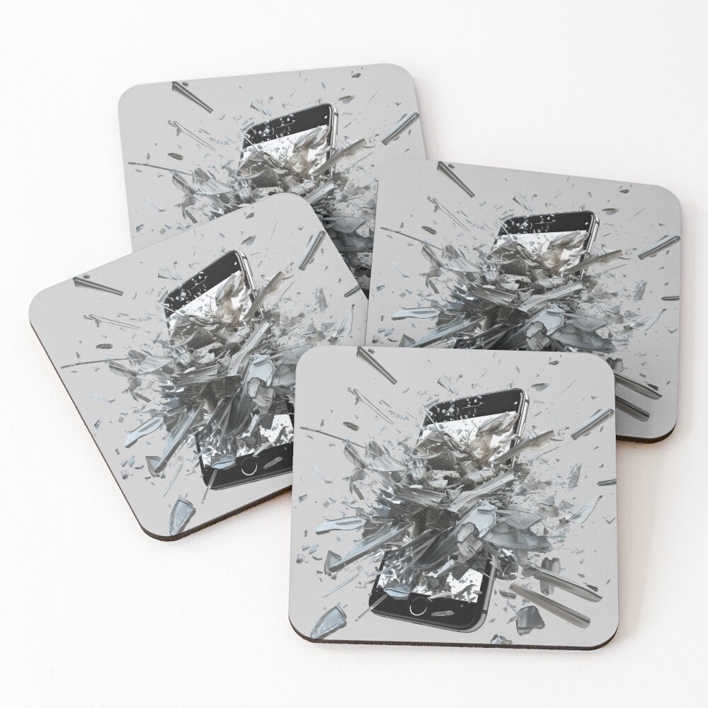 Item preview, Coasters (Set of 4) designed and sold by justAI.