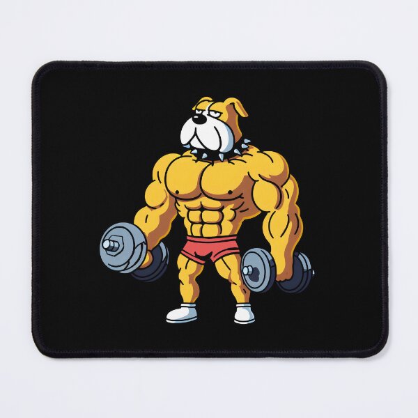 Item preview, strong dog man bodybuilding - t-shirts designed and sold by PrintyArts.