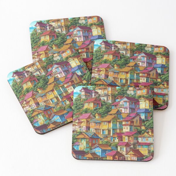 Item preview, Vertical Village in Color designed and sold by Irisangel.