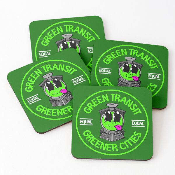 Item preview, Green Transit Equals Greener Cities - Green Urban Planning designed and sold by Picket Club.