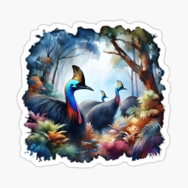 Item preview, Cassowary Australia designed and sold by RubisLeaf.