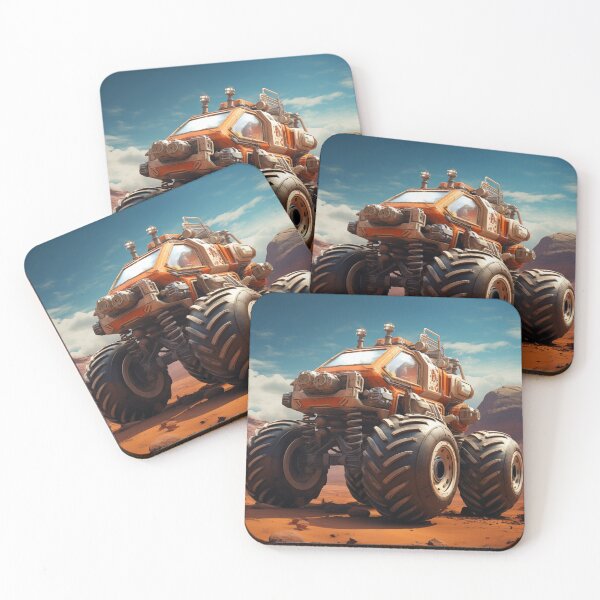 Item preview, Monster Truck Mars Rover  designed and sold by Samuelsboro.