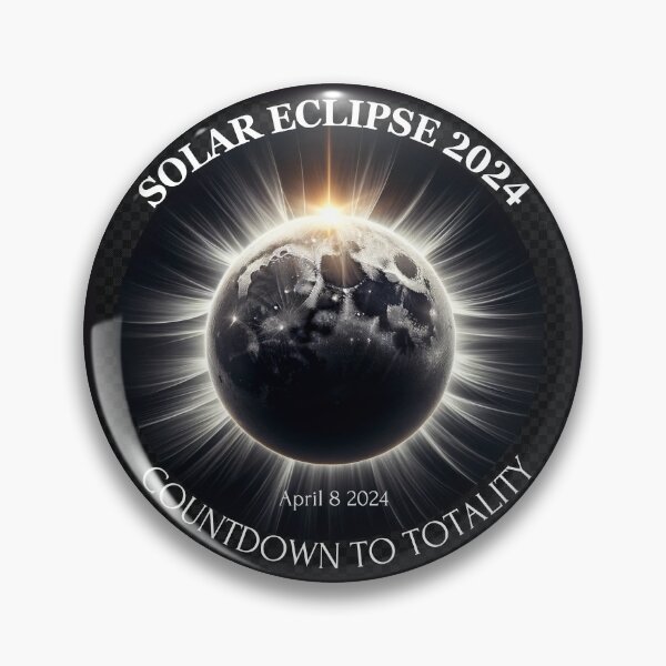 Item preview, 2024 Total Solar Eclipse designed and sold by nagol10h.