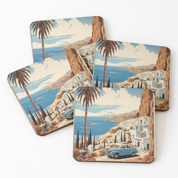 Item preview, Argos Greece Vintage Poster Tourism  designed and sold by TravelersGems.