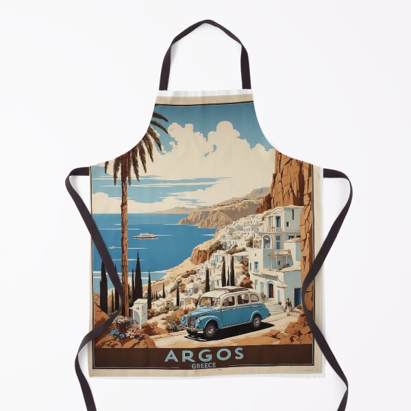 Item preview, Argos Greece Vintage Poster Tourism designed and sold by TravelersGems.