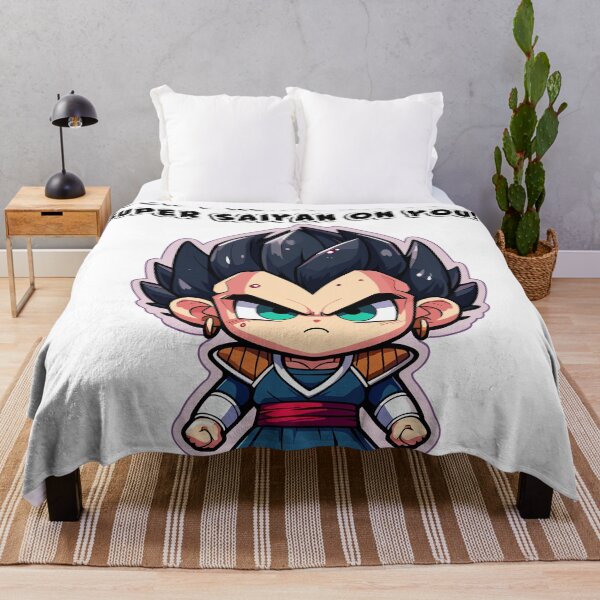Item preview, Chibi Prince Vegeta - No me hagas volverme Super Saiyan contigo Pegatina designed and sold by diegomenjivar92.