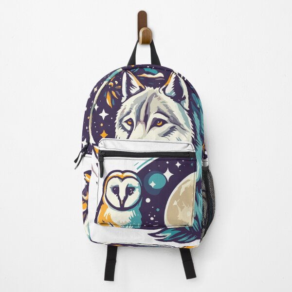 Item preview, Wolves And Owls Moonlit designed and sold by Designowner.
