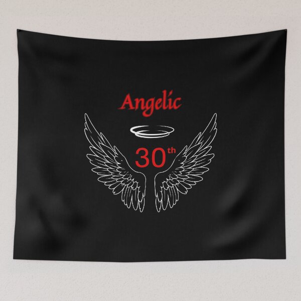 Item preview, Angelic 30th birthday it's a great T-shirt idea for a birthday girl  designed and sold by Magrosa.