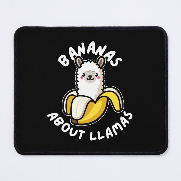 Item preview, Bananas About Llamas: Funny Graphic with a Llama Pun Saying designed and sold by CrystalCrush.