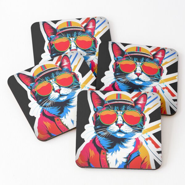 Item preview, Cosmic Distinguished Cat 40 designed and sold by Dose of Dysfunction.