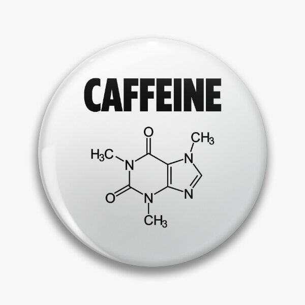 Item preview, Caffiene Molecule V1 Black designed and sold by Walter-Jrr.
