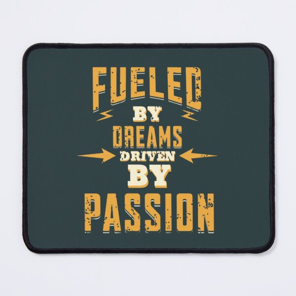 Item preview, Fueled by Dreams, Driven by Passion: Dynamic Arrow Design designed and sold by BlueGoldArt.