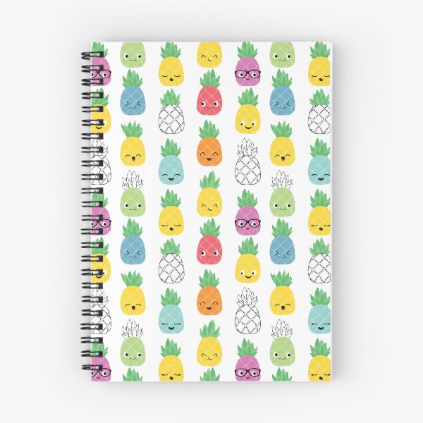 Item preview, Cute Colorful Pineapples Food Kids Pattern designed and sold by SamAnnDesigns.