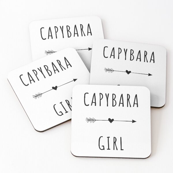 Item preview, Capybara Girl I Love Capybaras designed and sold by gillys.