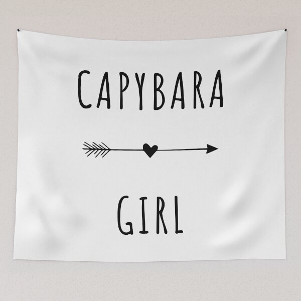 Item preview, Capybara Girl I Love Capybaras designed and sold by gillys.