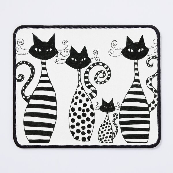 Item preview, Black and White Cats designed and sold by CherylBee1.