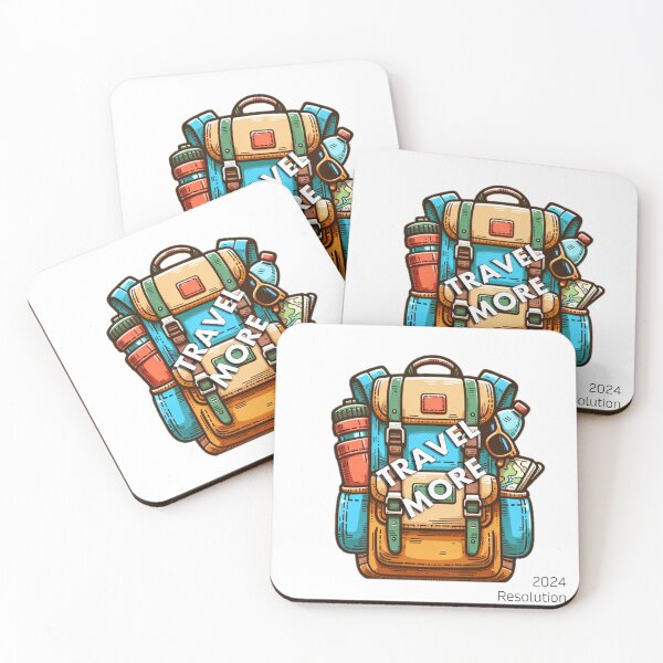 Item preview, Travel More - 2024 Resolutions designed and sold by Sapphire852.