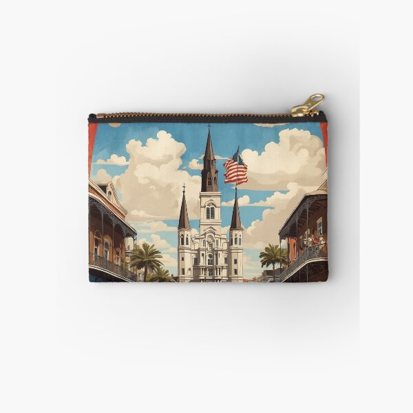 Item preview, New Orlands USA Vintage Poster Tourism  designed and sold by TravelersGems.