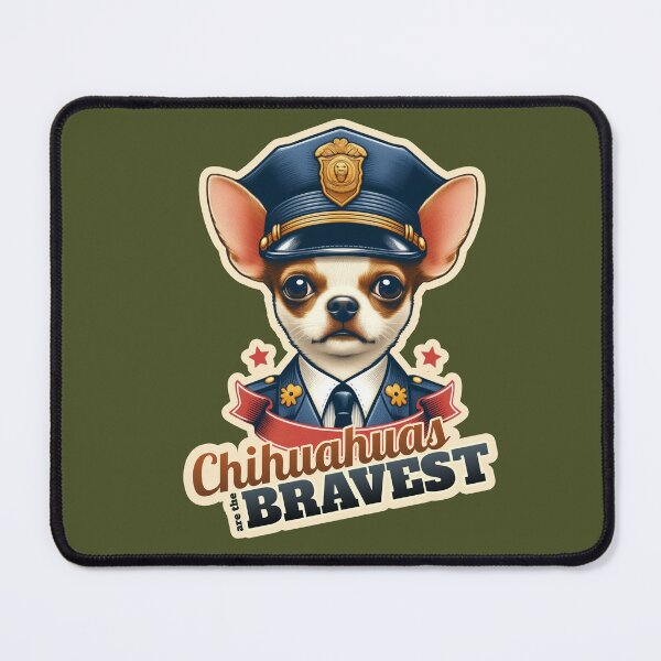 Item preview, Chihuahua Policeman designed and sold by ThisDress.
