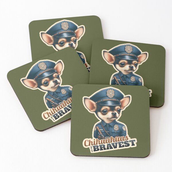 Item preview, Chihuahua Policeman 2 designed and sold by ThisDress.