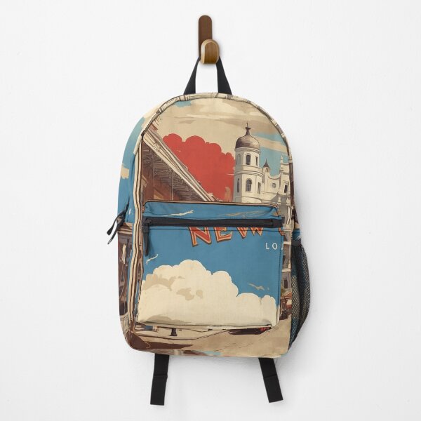 Item preview, New Orlands USA Vintage Poster Tourism  designed and sold by TravelersGems.