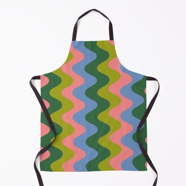 Item preview, Green and Coral Waves designed and sold by springstdesign.