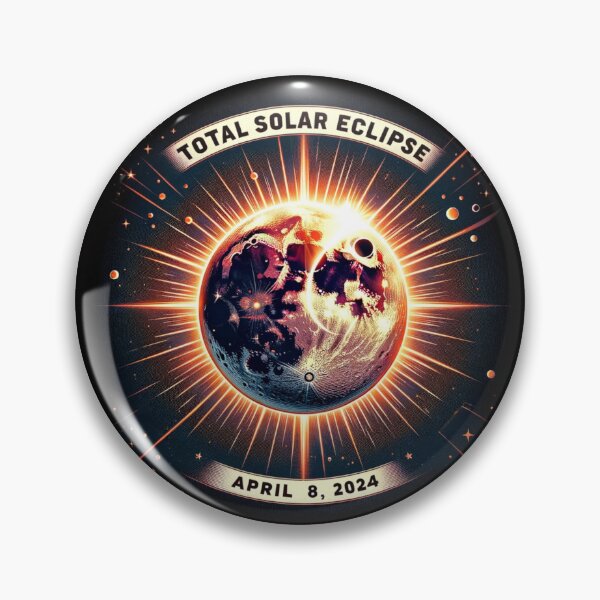 Item preview, 2024 Total Solar Eclipse designed and sold by nagol10h.