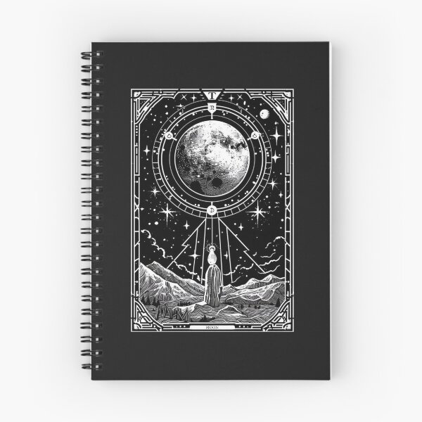 Item preview, Tarot Card Moon I Spirituality, Esotericism, Occult designed and sold by VisionaryVortx.