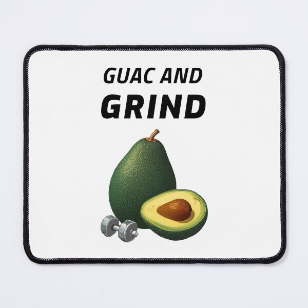 Item preview, Guac and Grind Avocado Gym TShirt designed and sold by LoganMason24.
