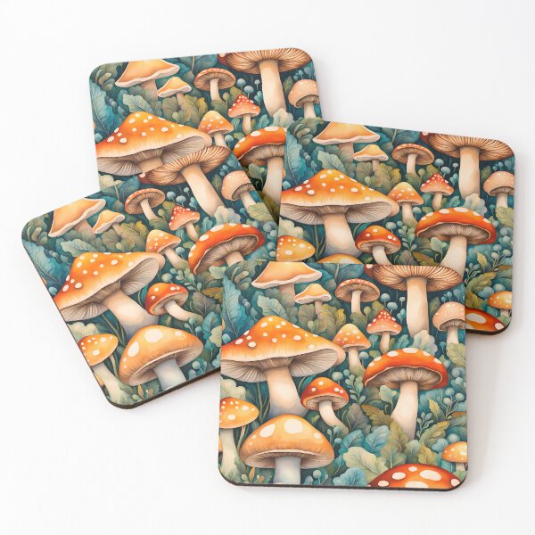Item preview, Magic mushrooms 1 designed and sold by artedamensagem.