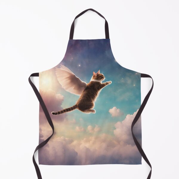 Item preview, Angel Cat in Galaxy Sky designed and sold by AnimaliaStar.