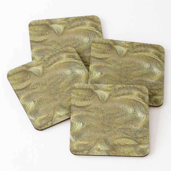 Item preview, A Golden Swirls Pattern designed and sold by Paw's Arts.