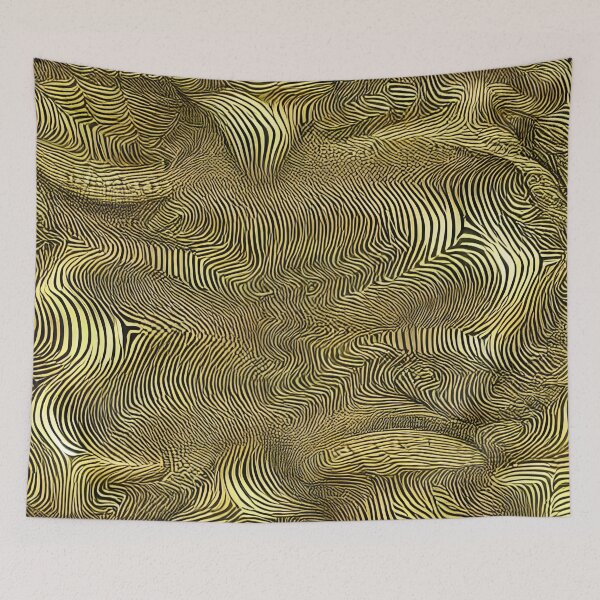 Item preview, A Golden Swirls Pattern designed and sold by Paw's Arts.