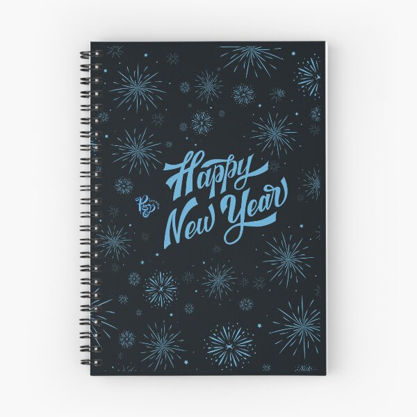 Item preview, Happy New Year 2024 (blue) designed and sold by ProsetoPrint.