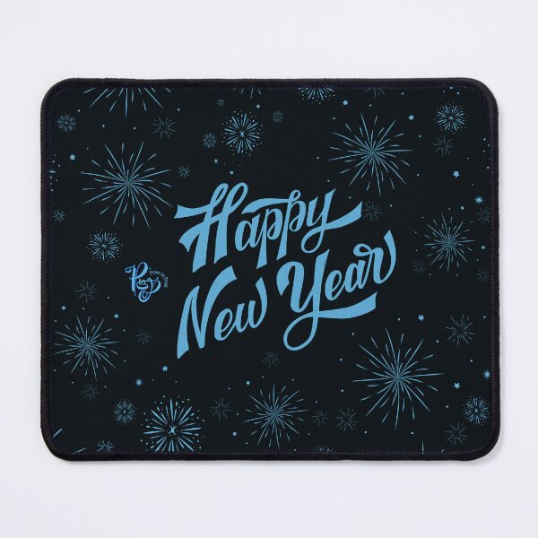 Item preview, Happy New Year 2024 (blue) designed and sold by ProsetoPrint.