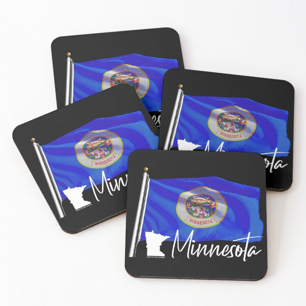 Item preview, Minnesota Old State Flag designed and sold by JamesLimborg.