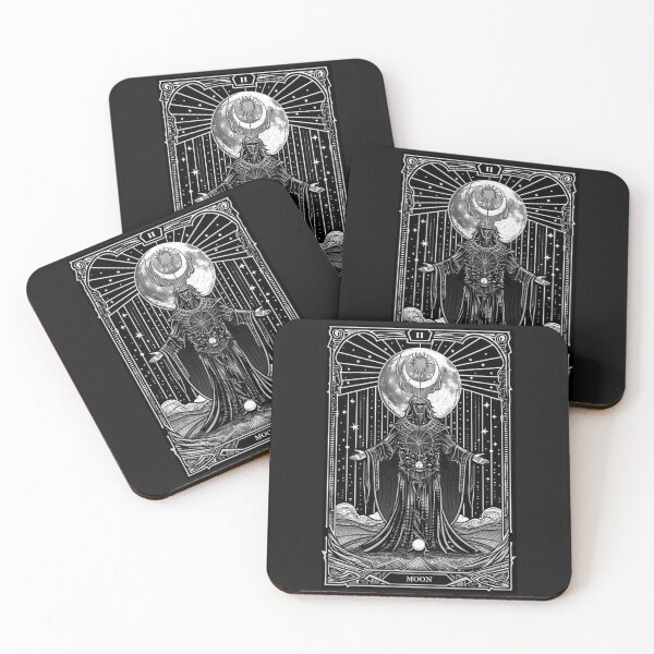 Item preview, Tarot Card Moon I Spirituality, Esotericism, Occult designed and sold by VisionaryVortx.