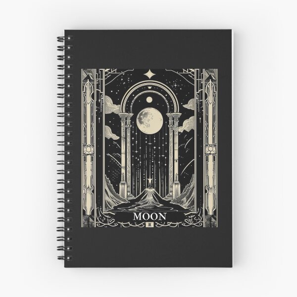 Item preview, Tarot Card Moon I Spirituality, Esotericism, Occult designed and sold by VisionaryVortx.