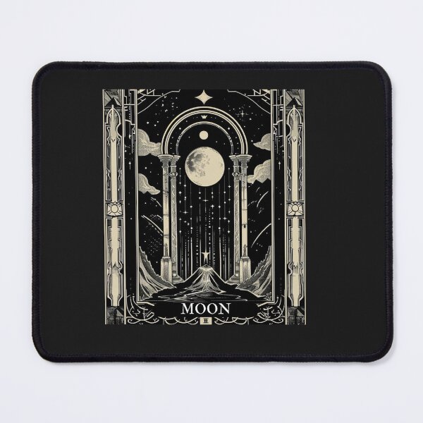Item preview, Tarot Card Moon I Spirituality, Esotericism, Occult designed and sold by VisionaryVortx.