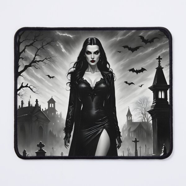 Item preview, Beautiful dark vampire gothic lady designed and sold by Spooky Witch Dream.