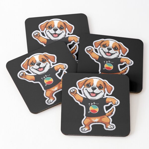Item preview, Happy Cute Dog, Cool Iron On Patches designed and sold by saloui.