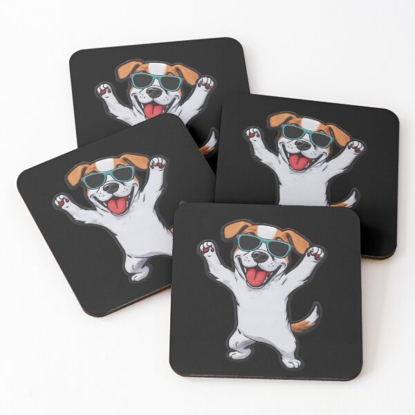 Item preview, Happy Cute Dog, Cool Iron On Patches designed and sold by saloui.
