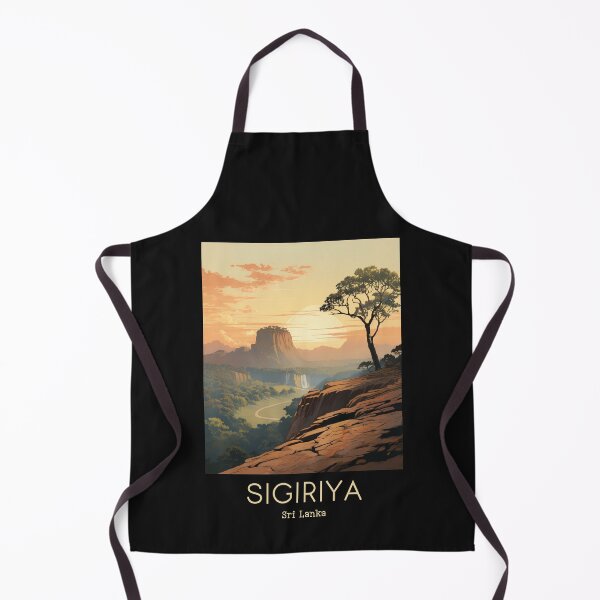 Item preview, A Vintage Travel Illustration of Sigiriya - Sri Lanka designed and sold by GoodOldVintage.