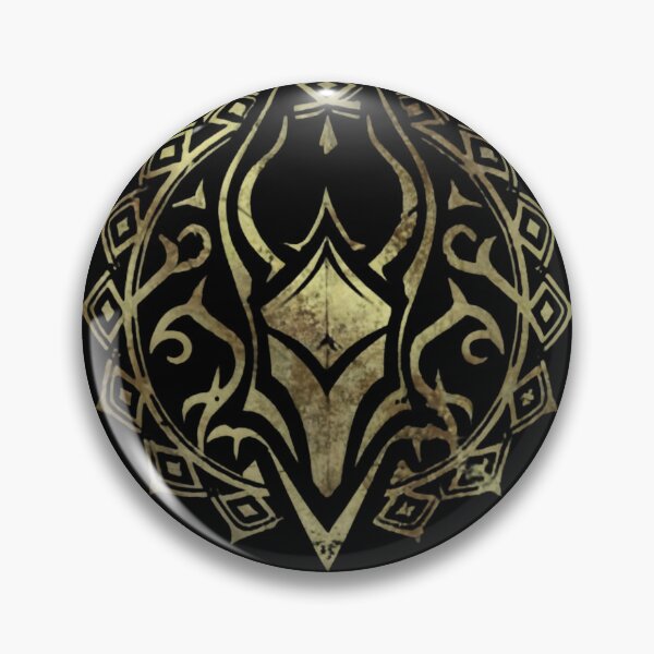 Item preview, Dragon Grunge Elegance - Mythical Gold Emblem designed and sold by DragonRealms.