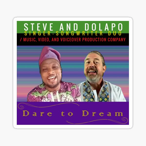 Item preview, Dare to Dream designed and sold by steveanddolapo.