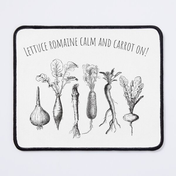 Item preview, Vegetable Puns || Lettuce romaine calm and carrot on! designed and sold by MarElfArtelier.