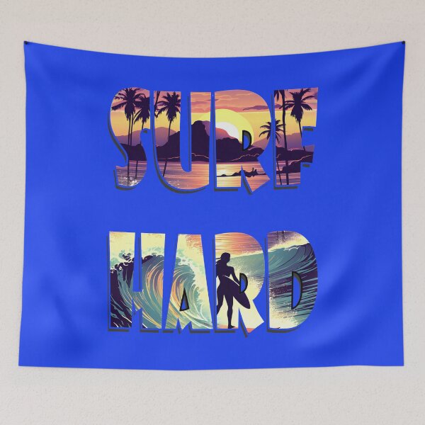 Item preview, Ride the Wave:  SURF HARD Surf Girl Beach Wear Collection: designed and sold by leyfinder.