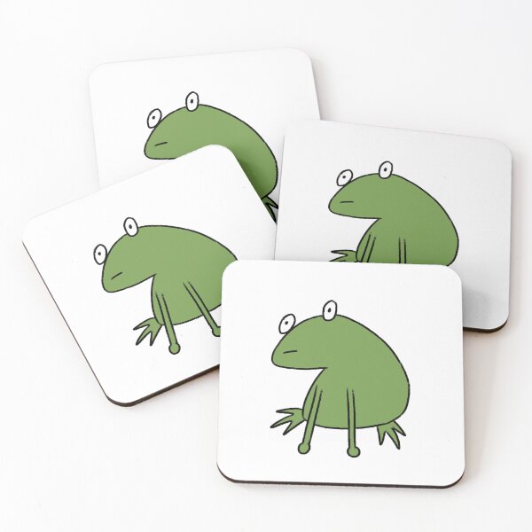Item preview, Sad frog drawing designed and sold by OrangesAndFun.